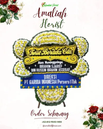 Papan Bunga Duka di Bebetin